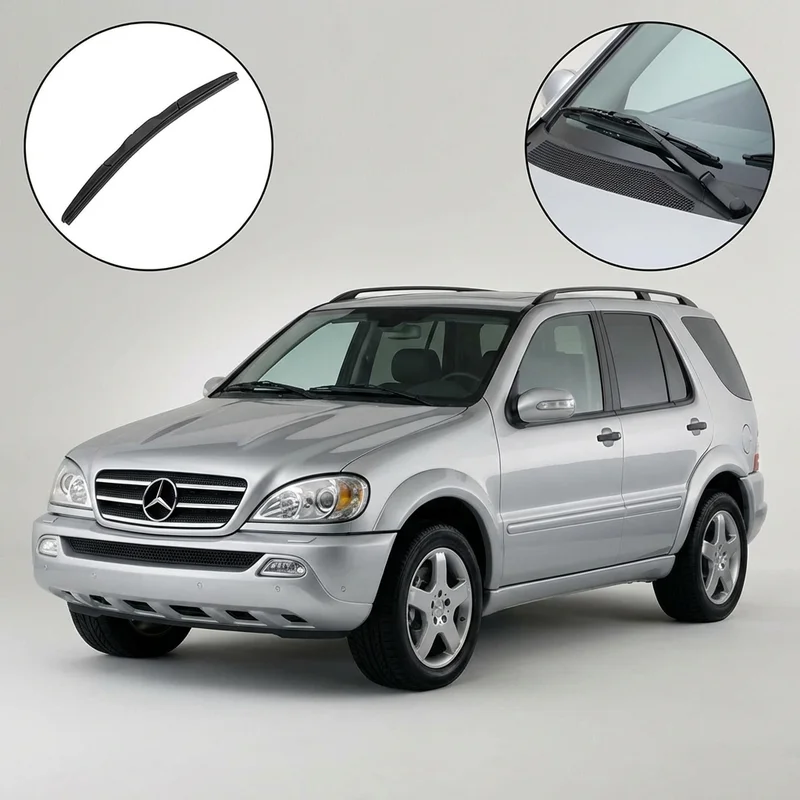 Driver Side Wiper Blade for Mercedes-Benz ML55 AMG (2000 - 2003) - 1